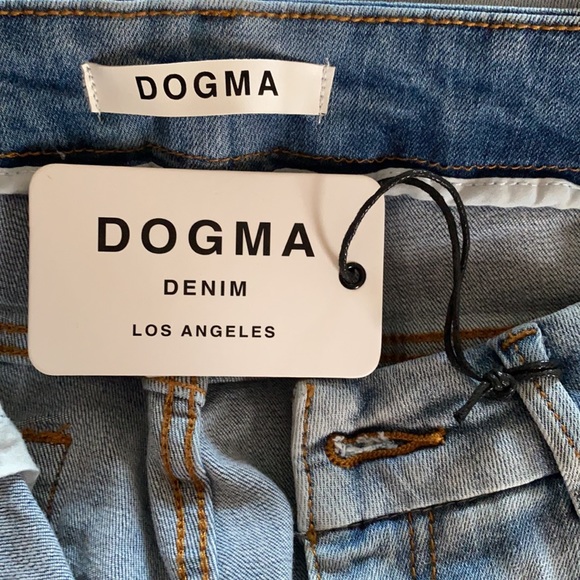 Fashion Nova Split Hem Stretch Jeans 1 - Picture 6 of 6